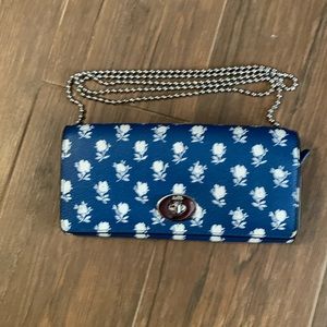 Small coach purse with strap